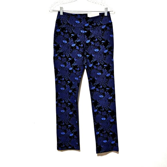 Soft Surroundings Straight Leg/Ankle Mirabella Pant Floral Women's Size XS (2-4) - Picture 1 of 7